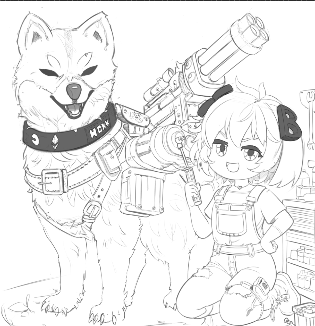 Warrior Sketch